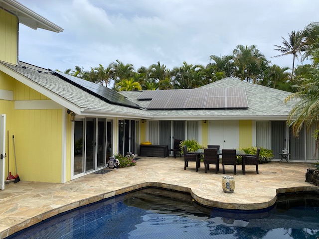 Oahu Home with SunPower Solar System